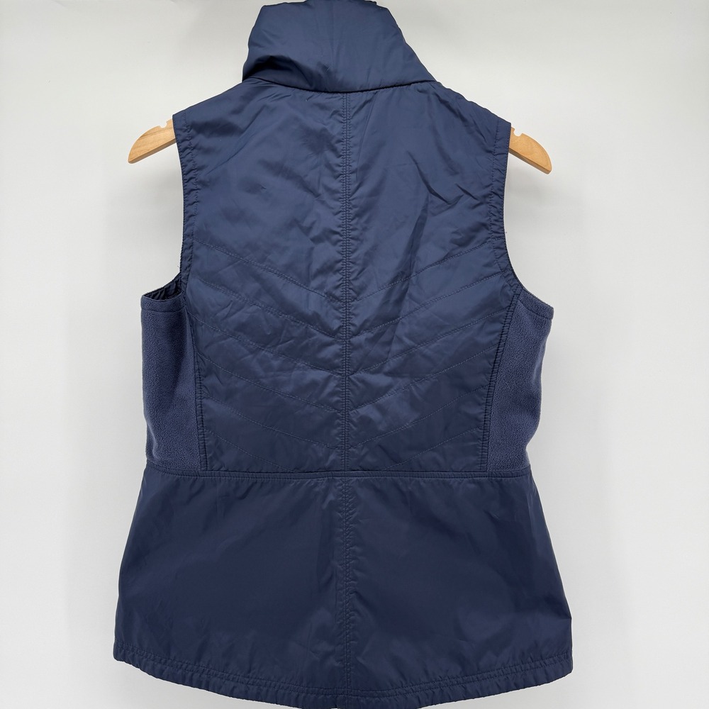 Columbia Mix It Around II Vest Womens Medium Quilted Navy Blue Full Zip Hiking - Picture 12 of 16